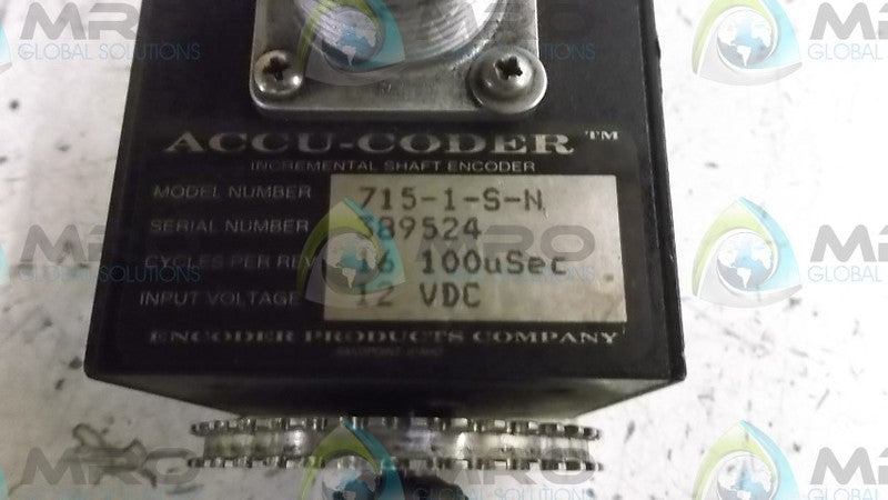 ACCU-CODER 715-1-S-N ENDCODER  UNMP