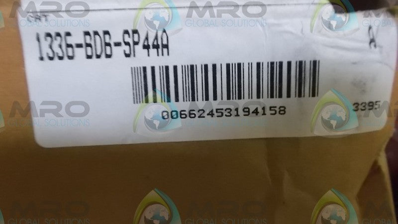 ALLEN BRADLEY 1336-BDB-SP44A SER. A 460V UNMP