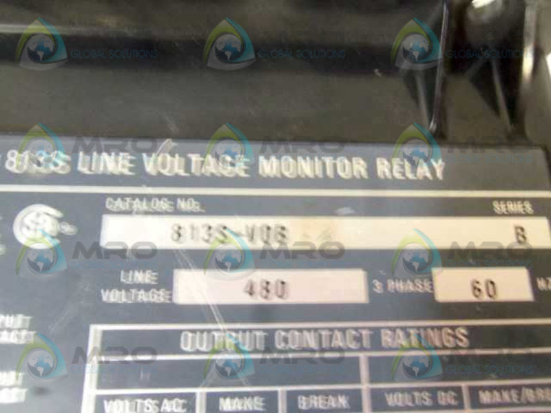 ALLEN BRADLEY 813S-VOB SER. B MONITOR RELAY  UNMP