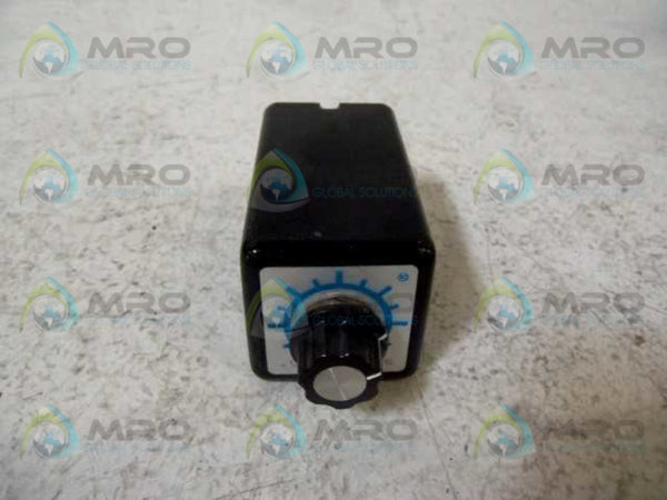 AIR TRONICS TIP100025A2S TIME DELAY RELAY .05-.25 SEC  NSNP