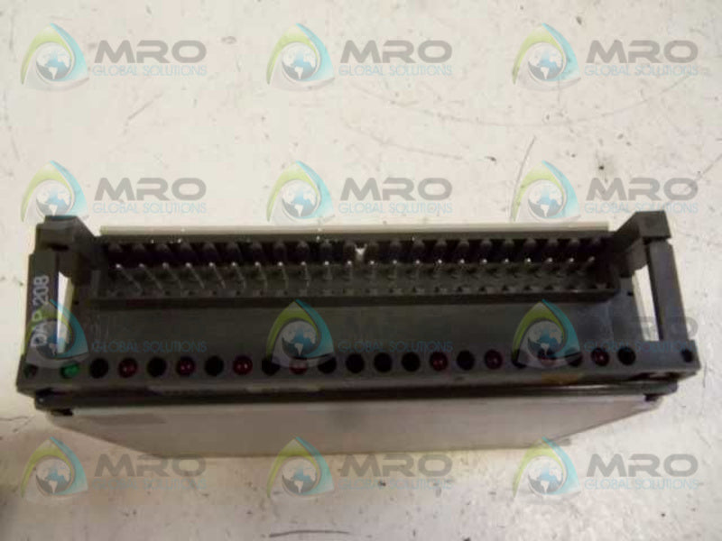 AEG MODICON DAP208 6728-042.272570 DISCRETE OUTPUT RELAY MODULE  NSMP
