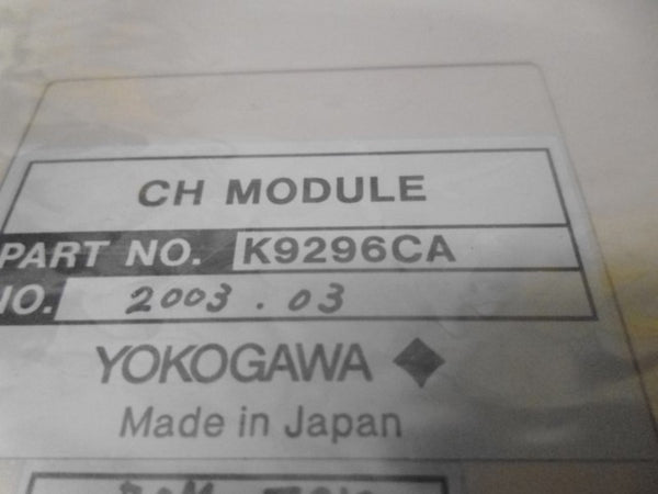 YOKOGAWA K9296CA 20-CHANNEL MODULE  NSMP