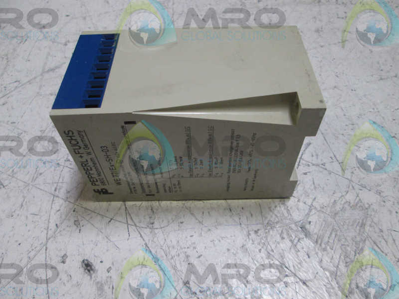 PEPPERL+FUCHS WE77/EX-SH-03 SENSOR  UNMP