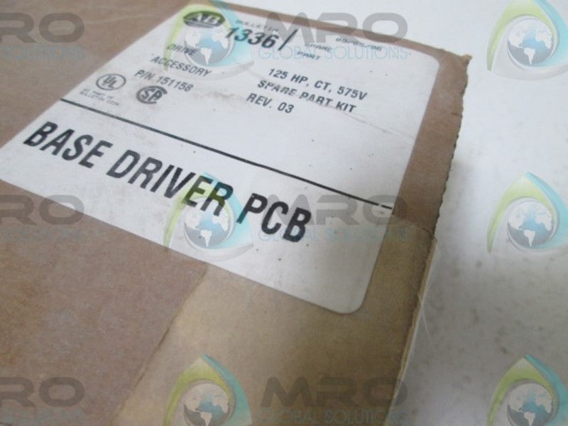 ALLEN BRADLEY 151158 PCB BASE DRIVE  NSMP