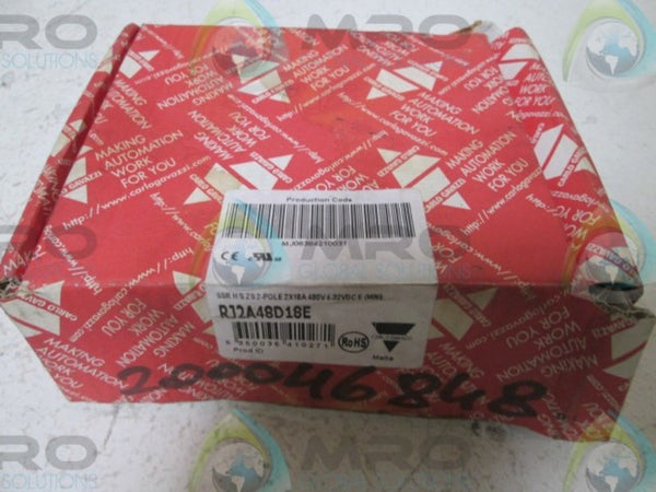 CARLO GAVAZZI RJ2A48D18E RELAY  NSMP
