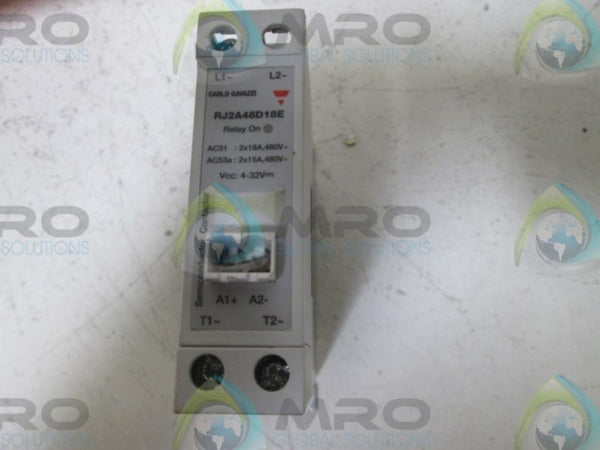 CARLO GAVAZZI RJ2A48D18E RELAY  NSMP