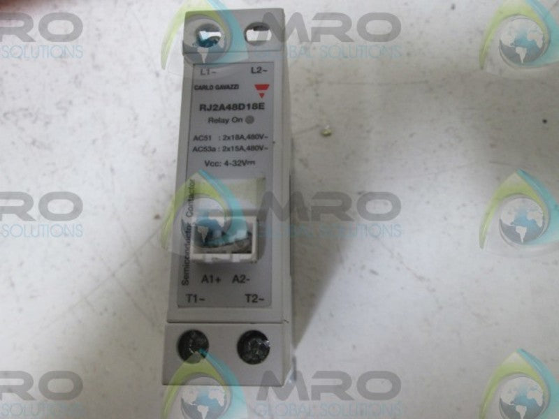 CARLO GAVAZZI RJ2A48D18E RELAY  NSMP