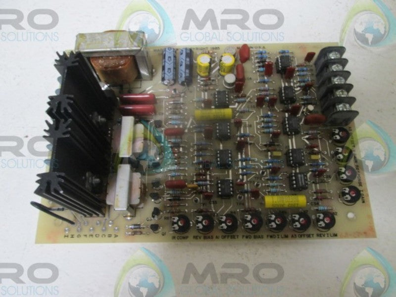 ACCUWEB MCB 3060 MOTOR CONTROL BOARD  UNMP