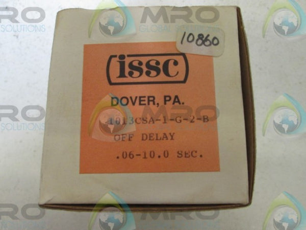 ISSC 1013CSA-1-G-2-B TIME DELAY RELAY  NSMP