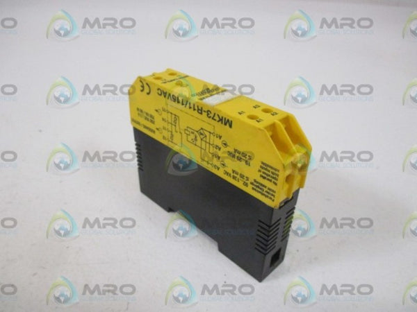 TURCK MK73-R11/115VAC SAFETY RELAY  NSNP