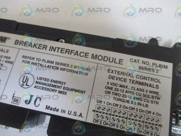 SQUARE D PLBIM BREAKER  INTERFACE MODULE  NSMP