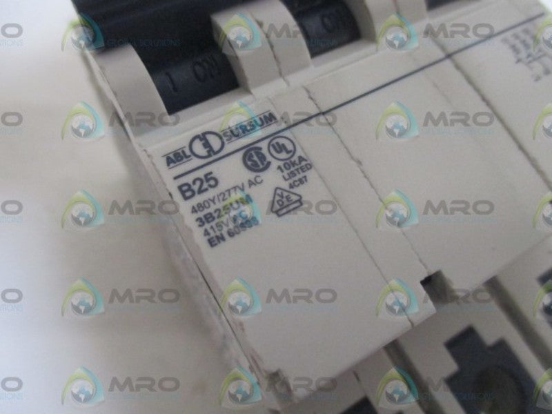 ABL SURSUM 3B25UM CIRCUIT BREAKER 415VAC  NSNP