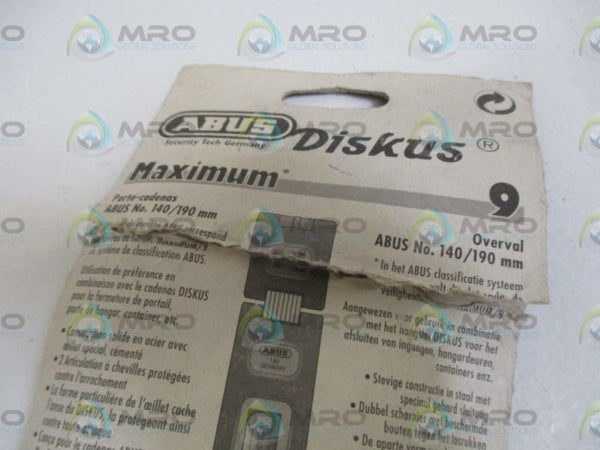 ABUS 140/190MM HASP AND STAPLE ORIGINAL PAKCAGE