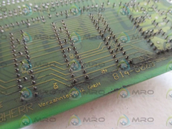 LIEBHERR 814A8000-01 PC BOARD  UNMP