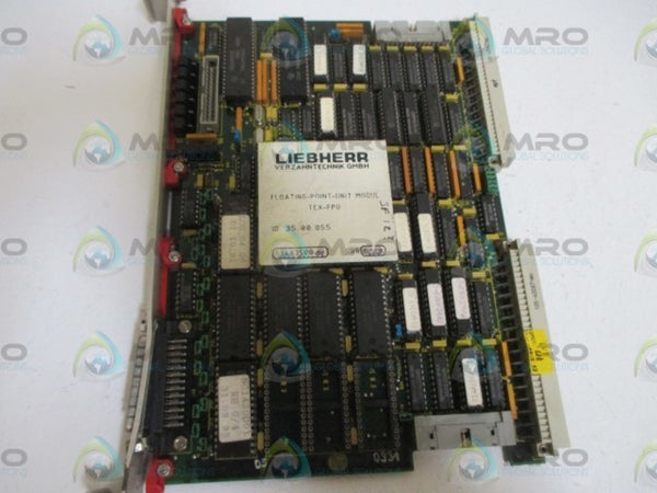 LIEBHERR 814A1000-05 PC BOARD  UNMP