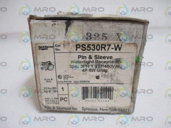 PASS & SEYMOUR PS530R7-W WATERTIGHT RECEPTACLE  NSMP