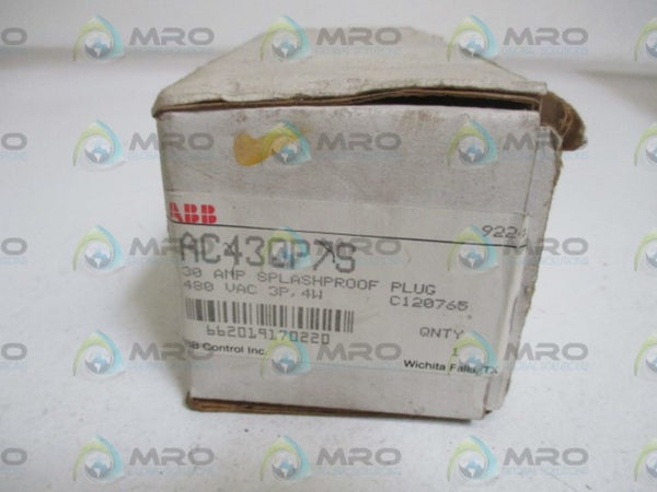 ABB AC430P7S SPLASHPROOF PLUG  NSMP