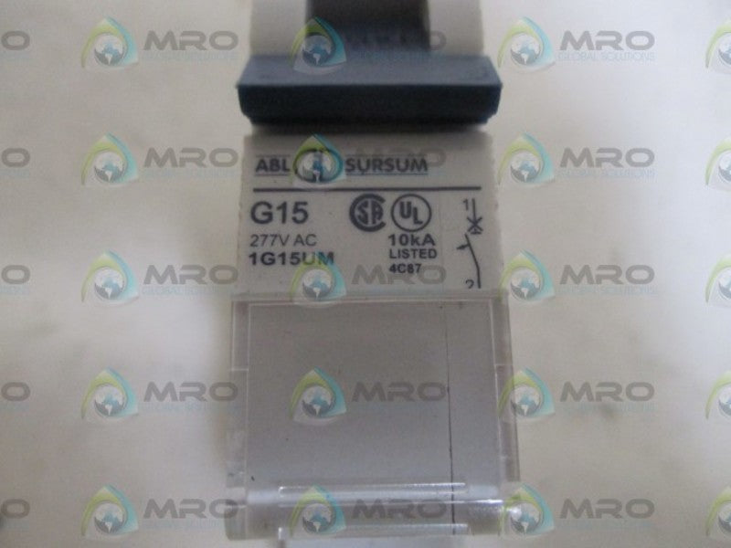 ABL SURSUM 1G15UM CIRCUIT BREAKER  NSNP