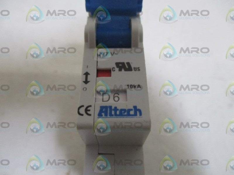 ALTECH D6 1-POLE 10KA CIRCUIT BREAKER  NSNP