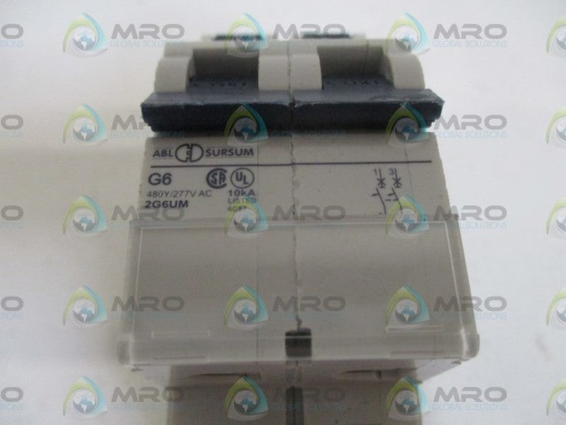 ABL SURSUM 2G6UM CIRCUIT BREAKER  NSNP