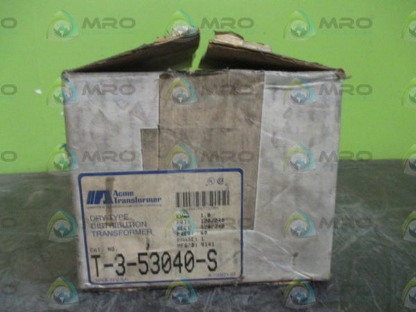 ACME T-3-53040-S TRANSFORMER  NSMP
