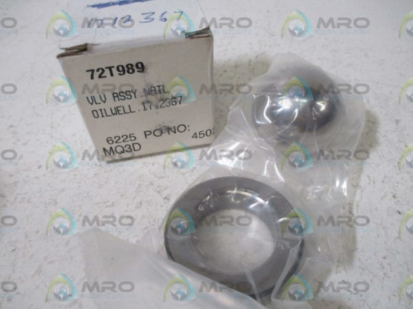 72T989 VALVE ASSEMBY  NSMP