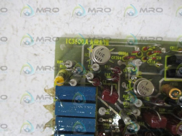 GE FANUC IC3600AAMA1B PC CIRCUIT BOARD  NSMP