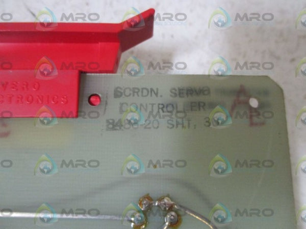 WATERBURY 8486-20 SERVO CONTROLLER BOARD  UNMP