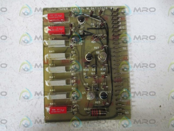 GE ML0471L0308 G001 CIRCUIT BOARD  UNMP