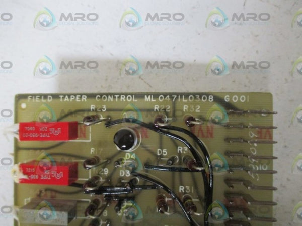 GE ML0471L0308 G001 CIRCUIT BOARD  UNMP