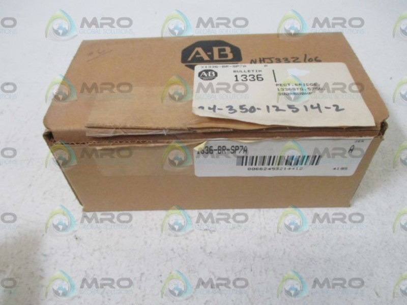 ALLEN BRADLEY 1336-BR-SP7A SER. A RECTIFIER BRIDGE  NSMP