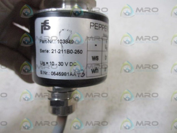 PEPPERL+FUCHS 21-211B0-250 (103849) ENCODER  UNMP