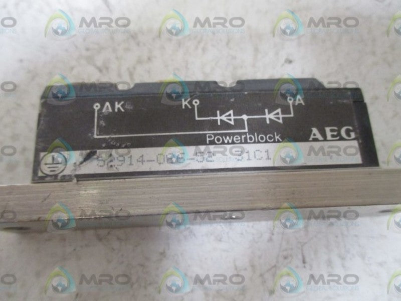 AEG 52914-026-52 POWER BLOCK  UNMP