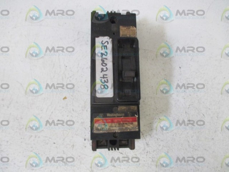 WESTINGHOUSE F2020 CIRCUIT BREAKER  UNMP