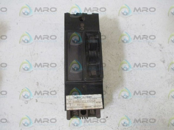 WESTINGHOUSE F2010 CIRCUIT BREAKER  UNMP