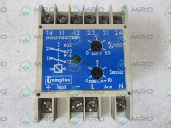 CROMPTON 252-PBSU PROTECTOR RELAY  UNMP