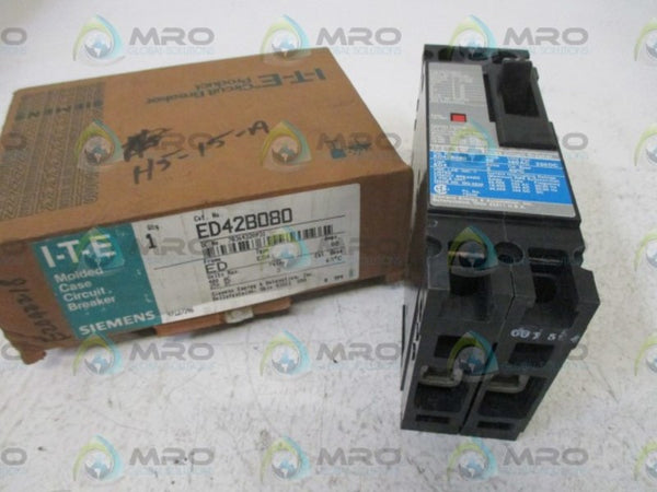 SIEMENS ED42B080 CIRCUIT BREAKER 80A  NSMP