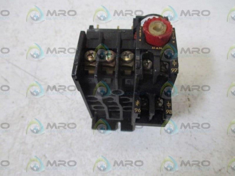 ALLEN BRADLEY 193-BSB22 SER.A OVERLOAD RELAY 1.5-2.2A  UNMP