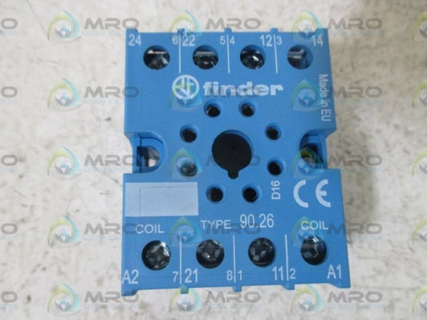 FINDER 90.26 RELAY SOCKET  NSNP