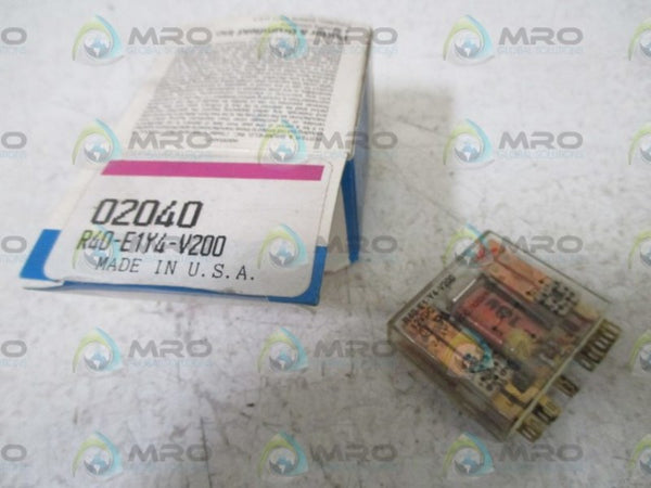 POTTER & BRUMFIELD R40-E1Y4-V200 RELAY  NSMP