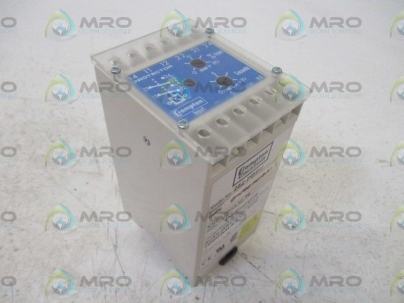 CROMPTON 252-PBSU-GBBX-DG-T1-EB PROTECTOR RELAY  NSMP