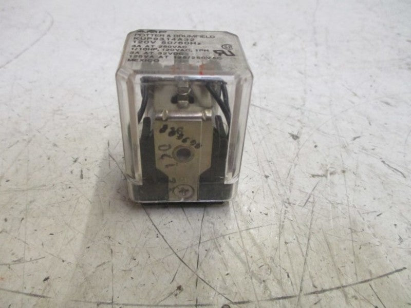 POTTER & BRUMFIELD KUP9314A32 RELAY  NSNP