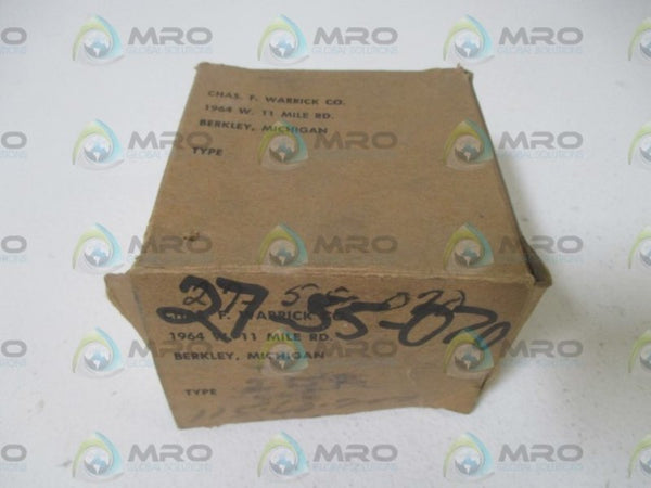 CHARLES WARRICK CO. TYPE 202 RELAY  NSMP