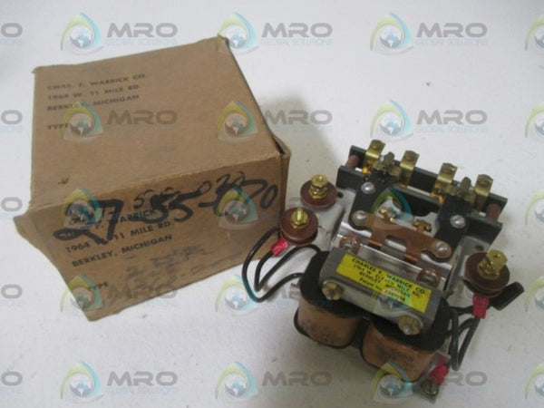 CHARLES WARRICK CO. TYPE 202 RELAY  NSMP