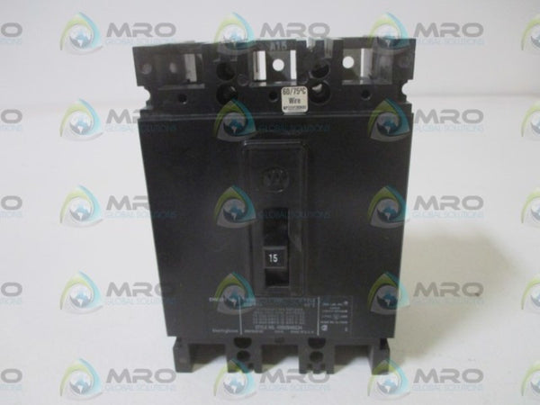 WESTINGHOUSE FB3015L CIRCUIT BREAKER  NSNP