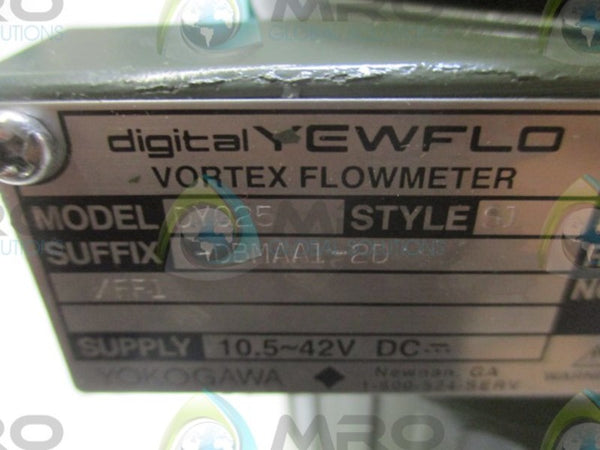 YOKOGAWA DY025-DBMAA1-2D VORTEX FLOWMETER  NSMP