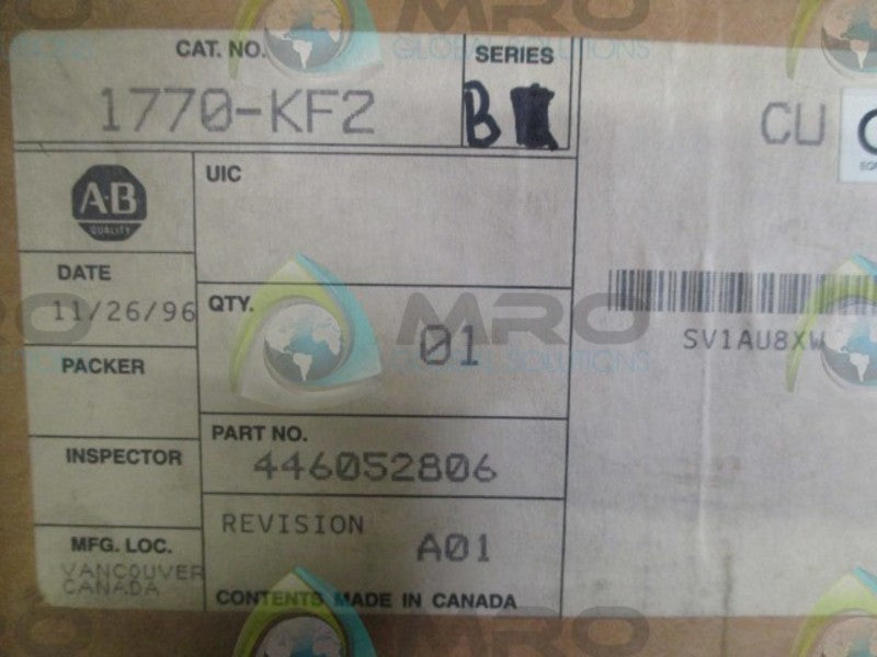 ALLEN BRADLEY 1770-KF2 SER. B  NSMP