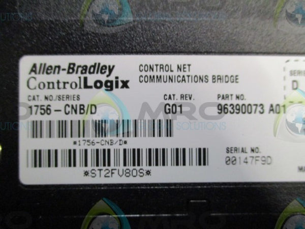 ALLEN BRADLEY 1756-CNB SER. D F/W 05.27  NSNP
