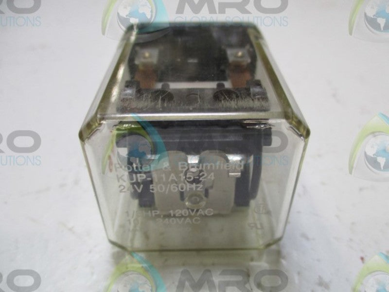POTTER & BRUMFIELD KUP-11A15-24 RELAY 24V  NSNP