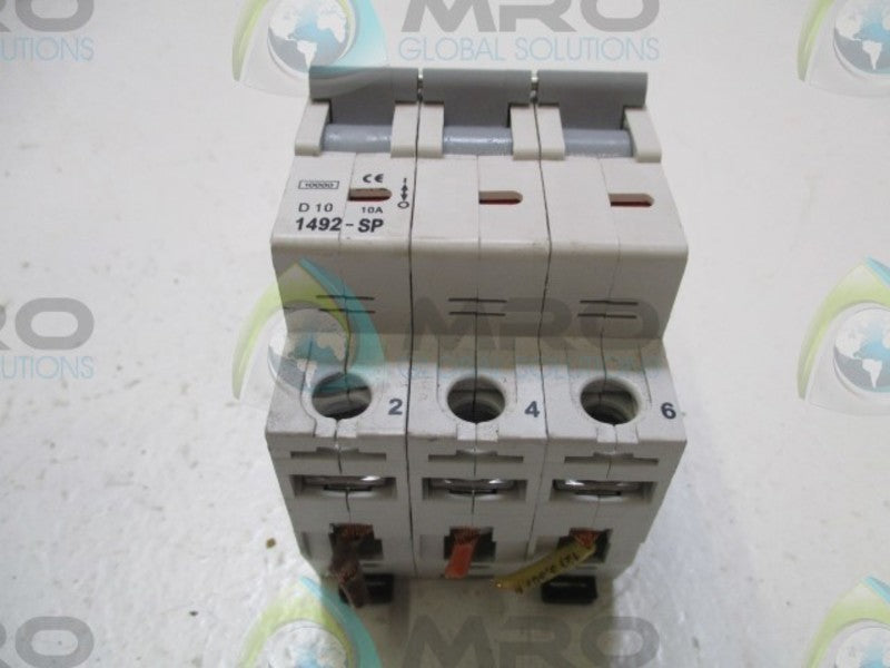 ALLEN BRADLEY 1492-SP3D100 SER. C CIRCUIT BREAKER  UNMP